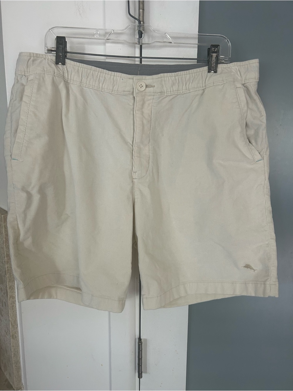 Tommy Bahama Men's Beige Corduroy Shorts